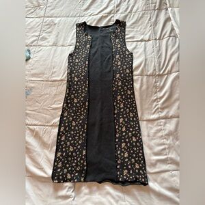 Aeropostale Black Floral Mini Dress